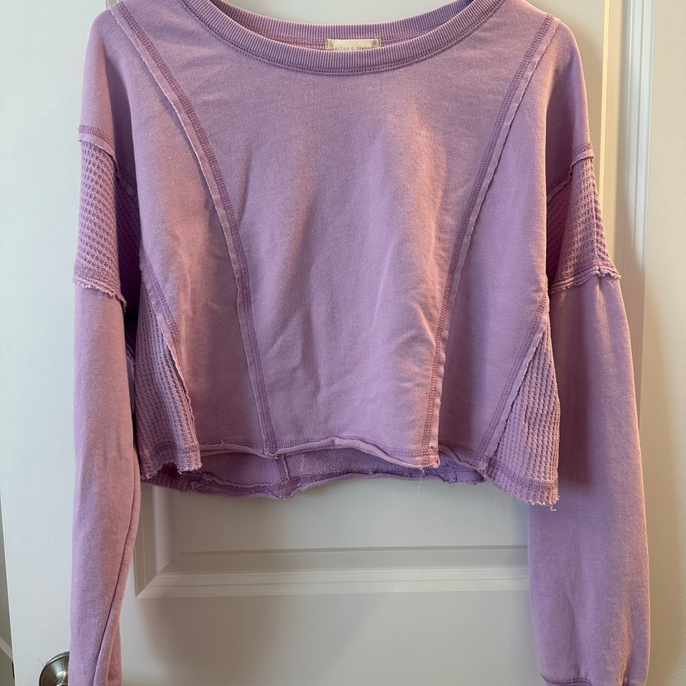 Purple Altard state sweatshirt/long sleeve